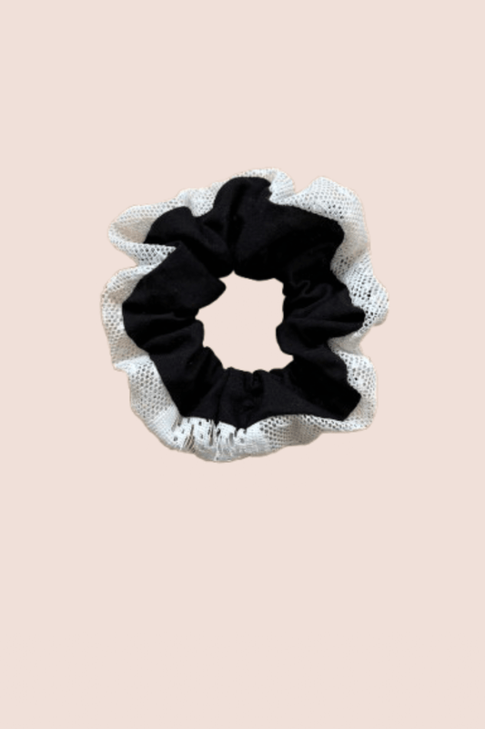 Chouchou L'Envolée Noir et Dentelle